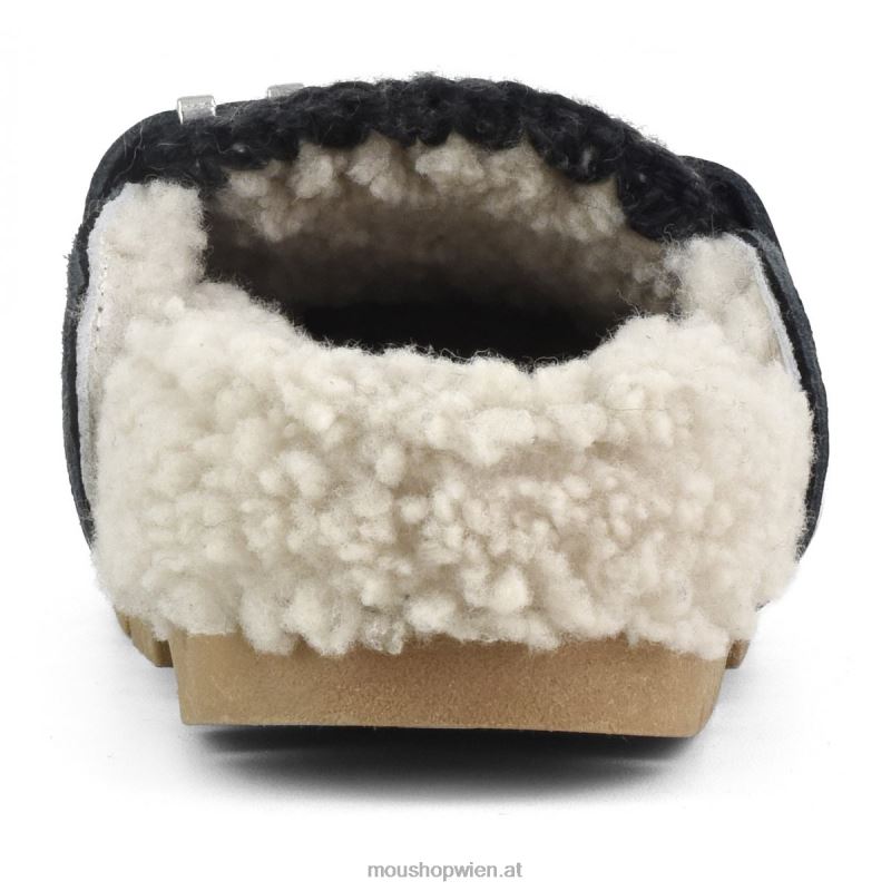 Frauen Winter-Biorutsche Mou P660X423 Lackschwarz