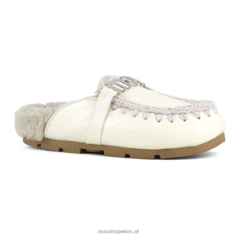 Frauen Winter-Biorutsche Mou P660X425 Lackweiß