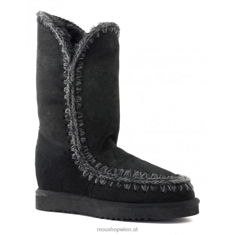 Frauen Eskimo-Innenkeil hoch Mou P660X566 Schwarz