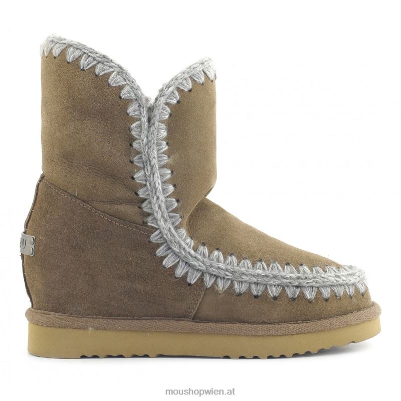 Frauen Eskimo-Innenkeil kurz Mou P660X549 dunkler Stein