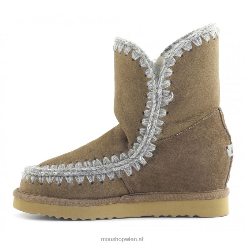 Frauen Eskimo-Innenkeil kurz Mou P660X549 dunkler Stein