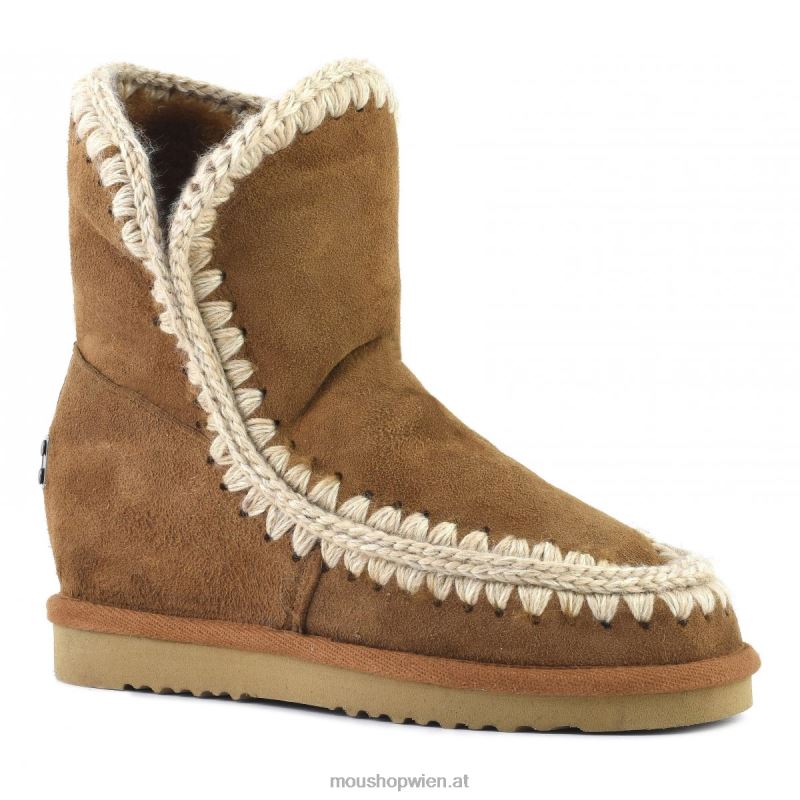 Frauen Eskimo-Innenkeil kurz Mou P660X552 Cognac