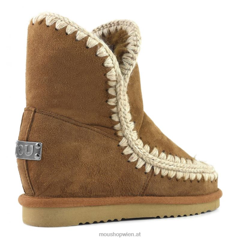Frauen Eskimo-Innenkeil kurz Mou P660X552 Cognac