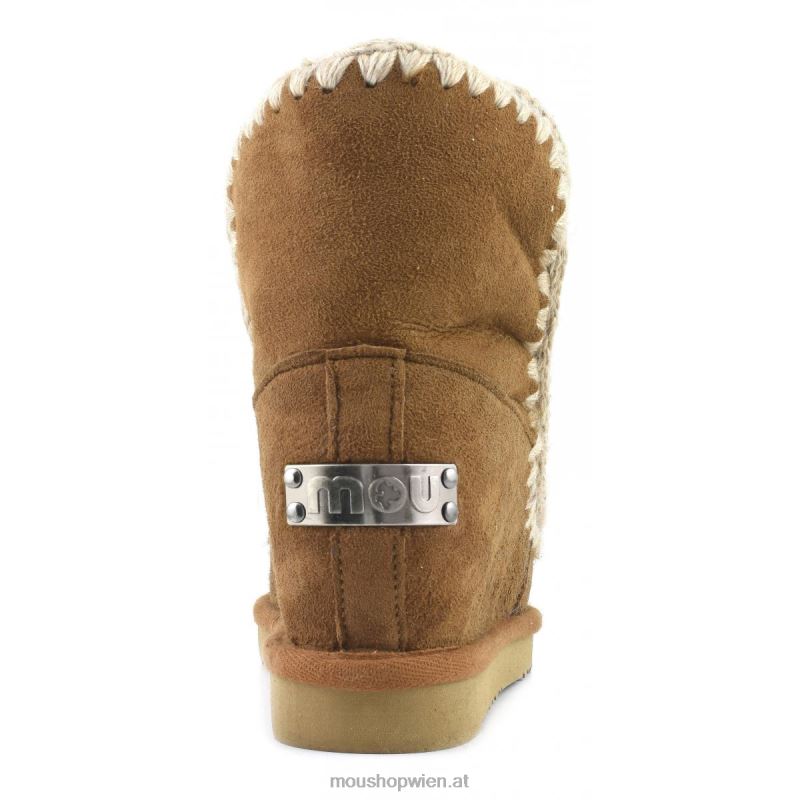 Frauen Eskimo-Innenkeil kurz Mou P660X552 Cognac