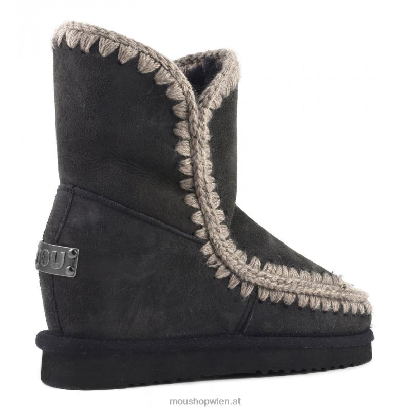 Frauen Eskimo-Innenkeil kurz Mou P660X553 aus schwarz