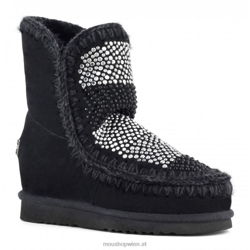 Frauen Hotfix für den Innenkeil Mou P660X563 Schwarz