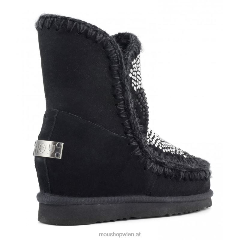 Frauen Hotfix für den Innenkeil Mou P660X563 Schwarz