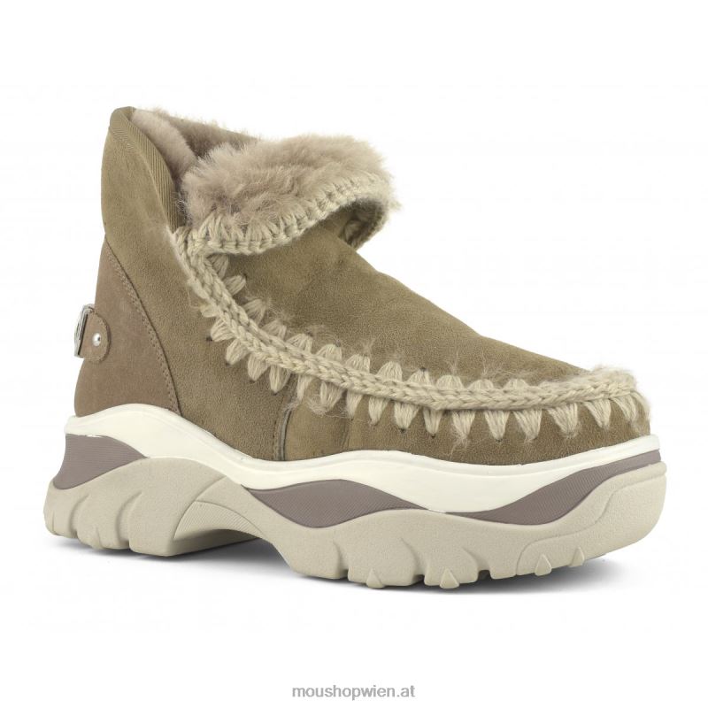 Frauen klobiger Sneaker Eskimo Mou P660X719 Elefantengrau