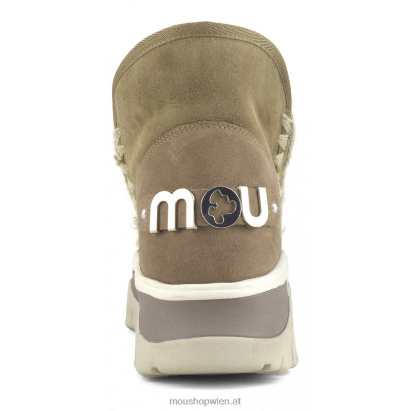 Frauen klobiger Sneaker Eskimo Mou P660X719 Elefantengrau