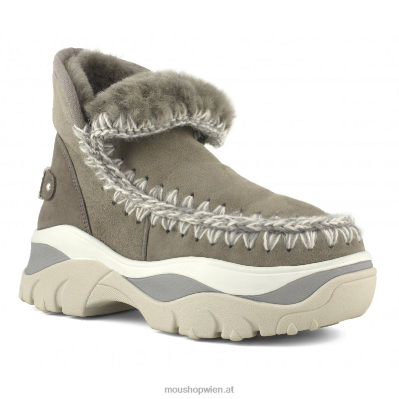 Frauen klobiger Sneaker Eskimo Mou P660X720 neues Grau