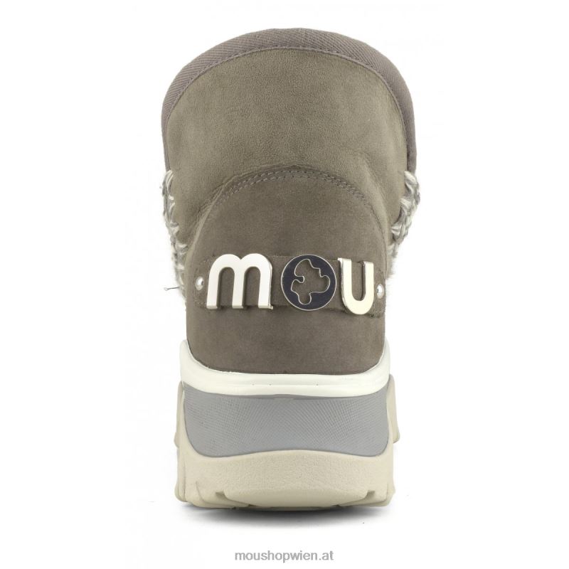 Frauen klobiger Sneaker Eskimo Mou P660X720 neues Grau