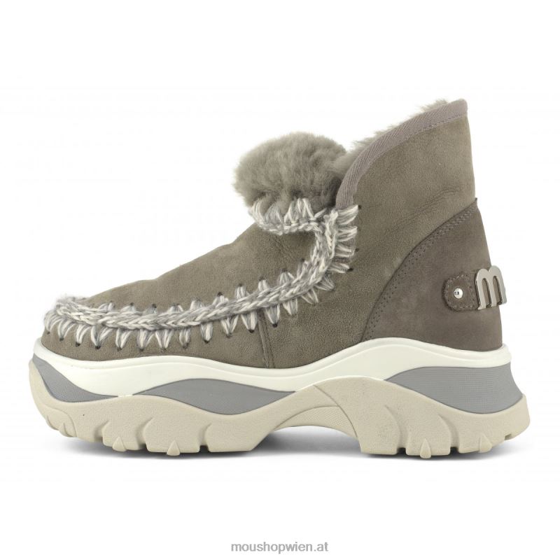 Frauen klobiger Sneaker Eskimo Mou P660X720 neues Grau