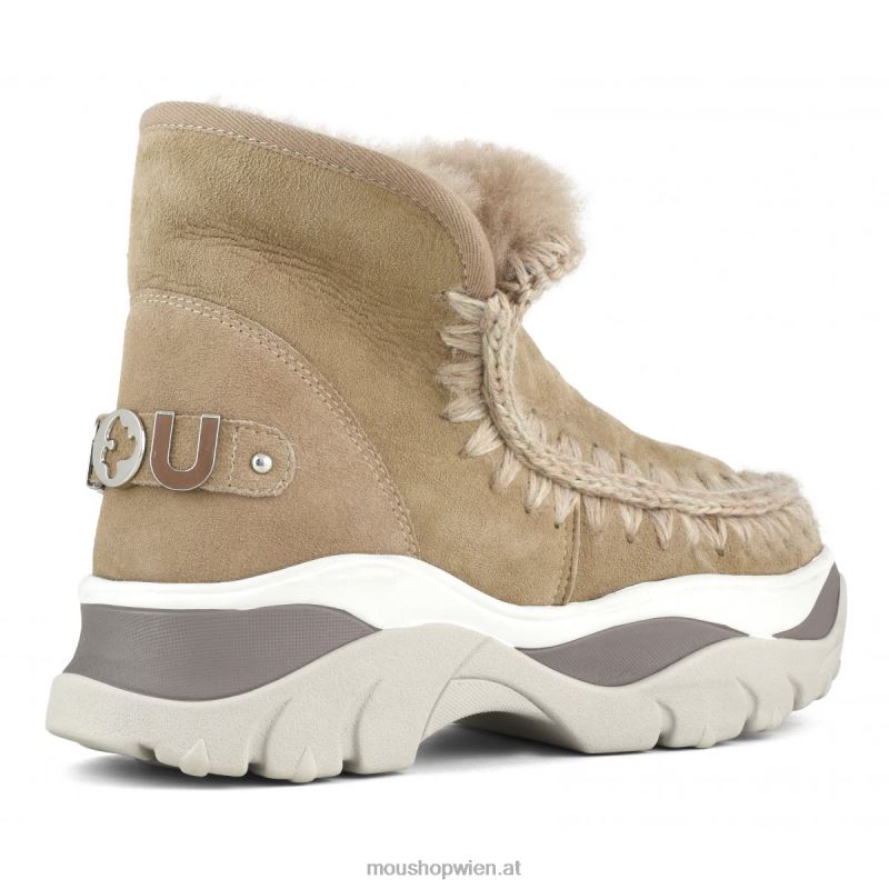 Frauen klobiger Sneaker Eskimo Mou P660X721 Kamel