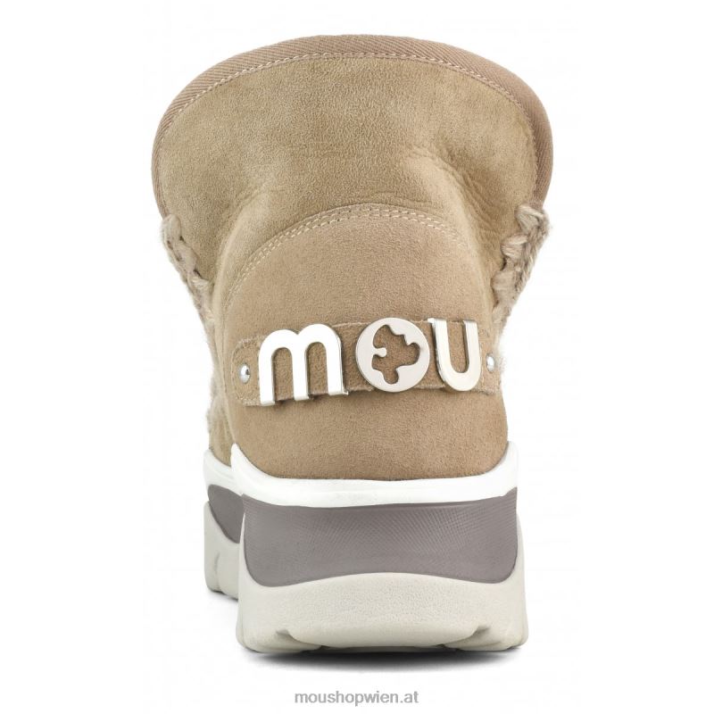 Frauen klobiger Sneaker Eskimo Mou P660X721 Kamel