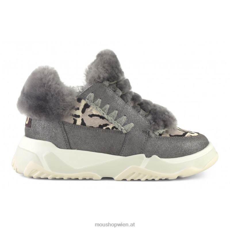 Frauen Eskimo-Schnürschuh Mou P660X706 Staubeisen