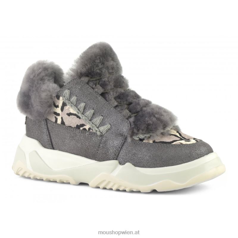 Frauen Eskimo-Schnürschuh Mou P660X706 Staubeisen