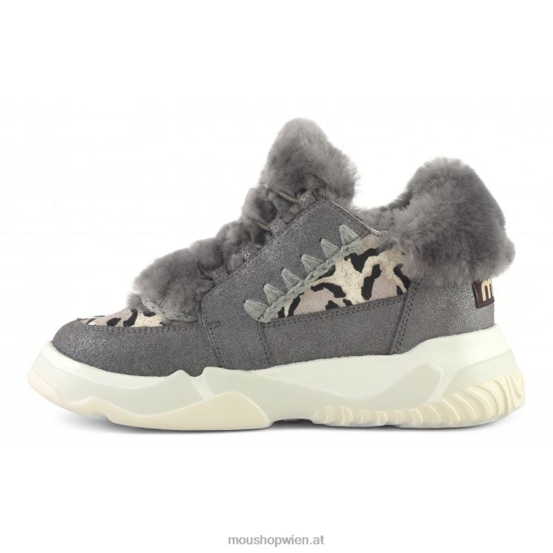 Frauen Eskimo-Schnürschuh Mou P660X706 Staubeisen
