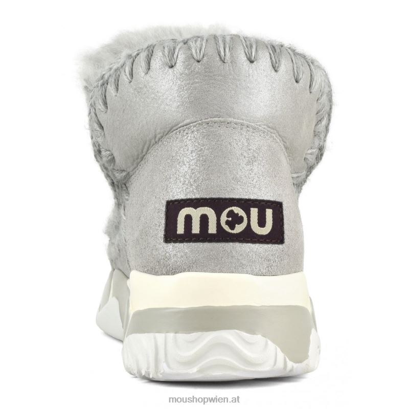 Frauen Eskimo-Trainer Mou P660X692 Mikroglitter-Silber
