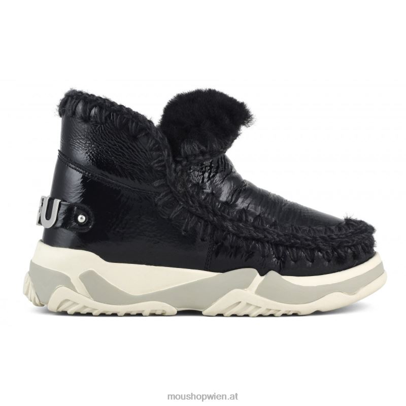 Frauen Eskimo-Trainer Mou P660X708 Lackschwarz