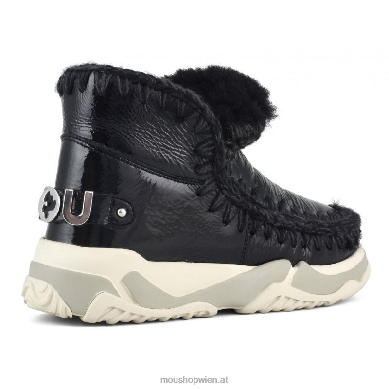 Frauen Eskimo-Trainer Mou P660X708 Lackschwarz