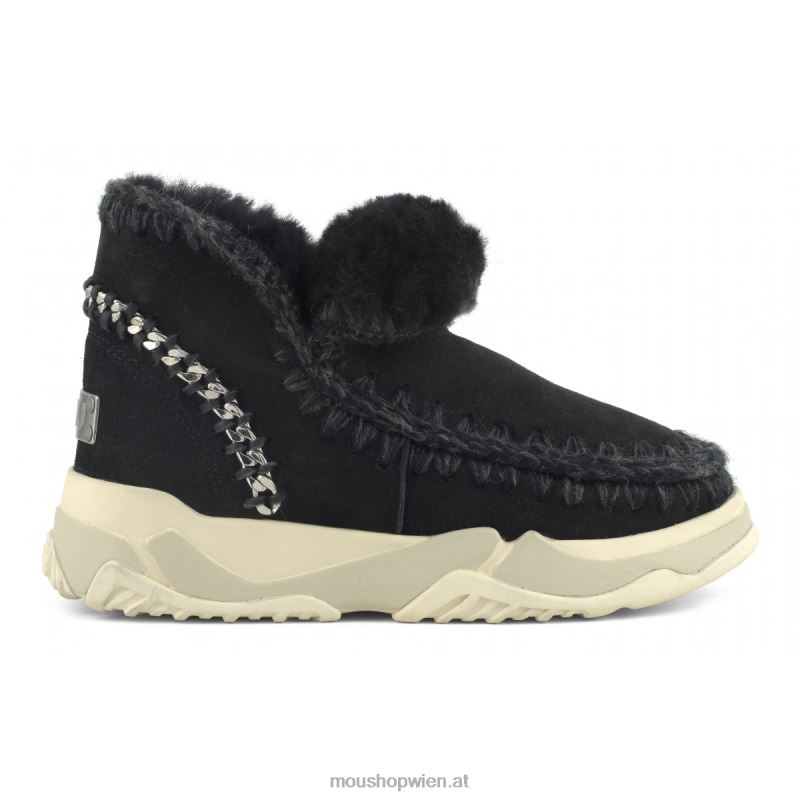 Frauen Eskimo-Trainer-Rückenkette Mou P660X697 Schwarz