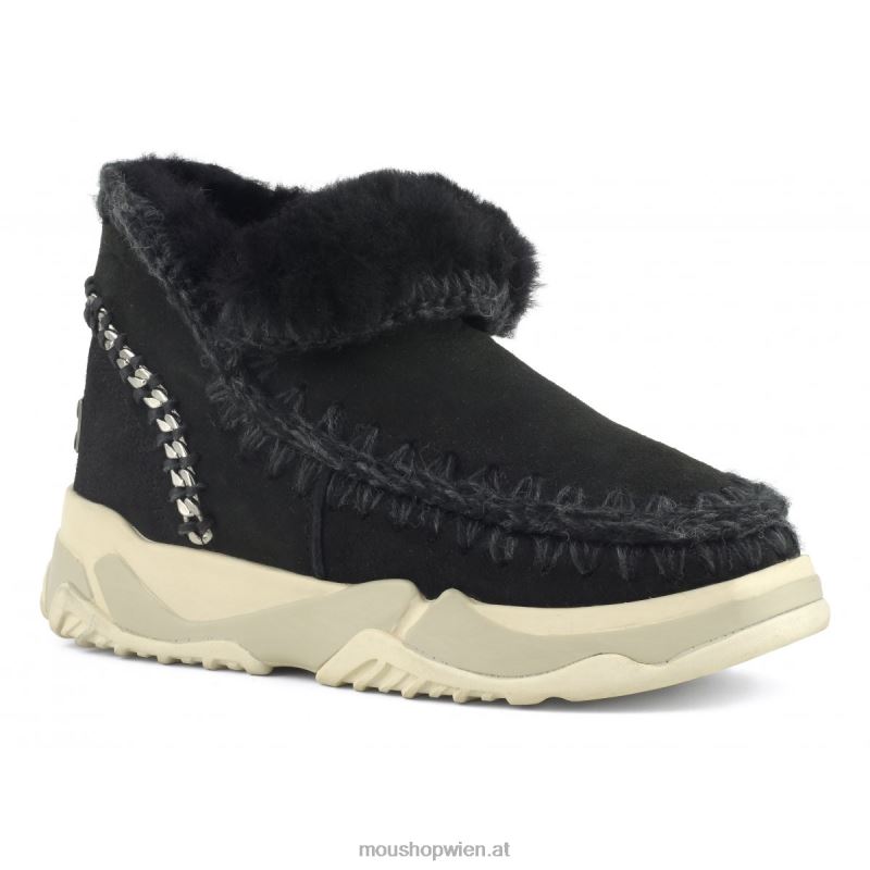 Frauen Eskimo-Trainer-Rückenkette Mou P660X697 Schwarz