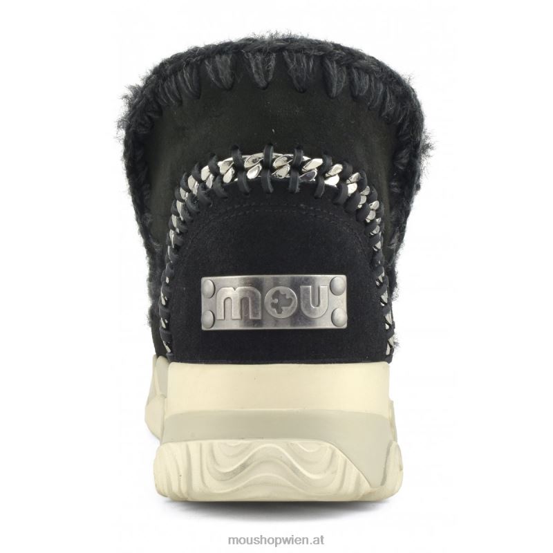 Frauen Eskimo-Trainer-Rückenkette Mou P660X697 Schwarz