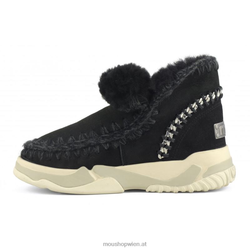 Frauen Eskimo-Trainer-Rückenkette Mou P660X697 Schwarz
