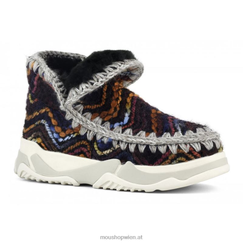 Frauen Eskimo-Turnschuhwolle Mou P660X699 Wollmischung Multi
