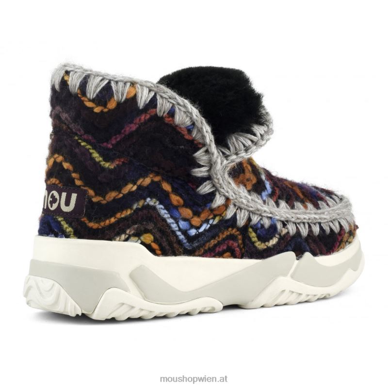Frauen Eskimo-Turnschuhwolle Mou P660X699 Wollmischung Multi