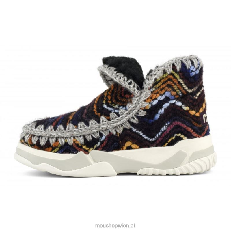 Frauen Eskimo-Turnschuhwolle Mou P660X699 Wollmischung Multi