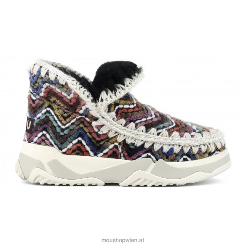 Frauen Eskimo-Turnschuhwolle Mou P660X700 Wollmischung rosa