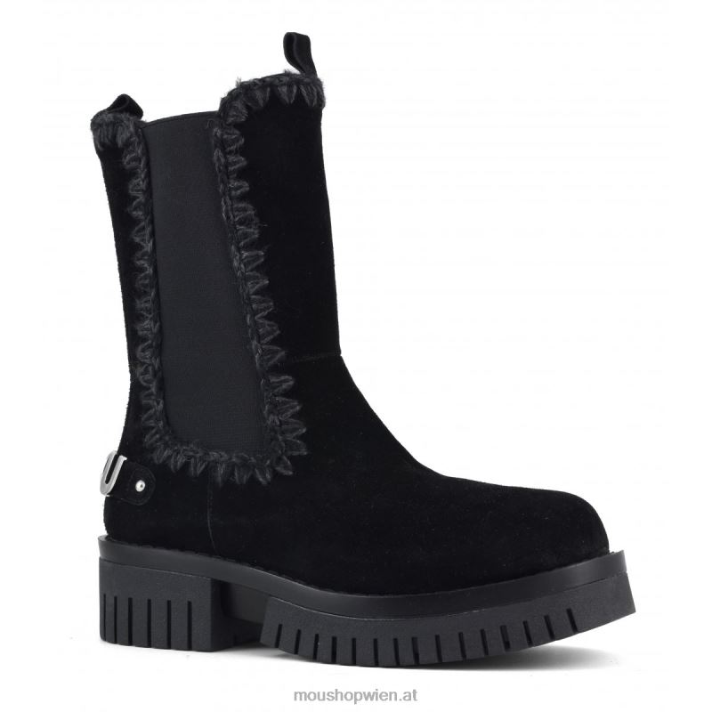 Frauen Eskimo-Kampf groß Mou P660X348 Schwarz