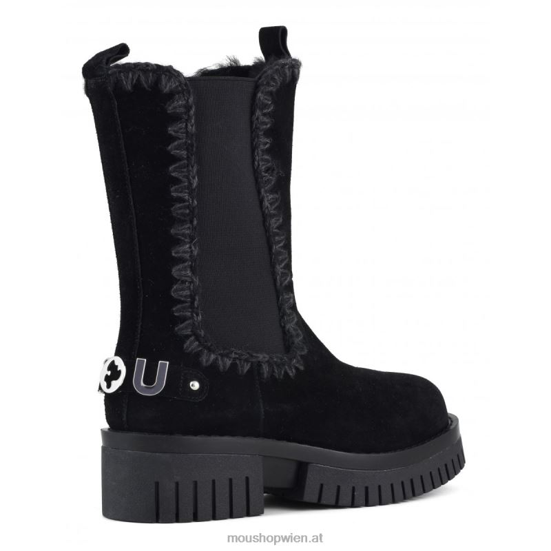 Frauen Eskimo-Kampf groß Mou P660X348 Schwarz