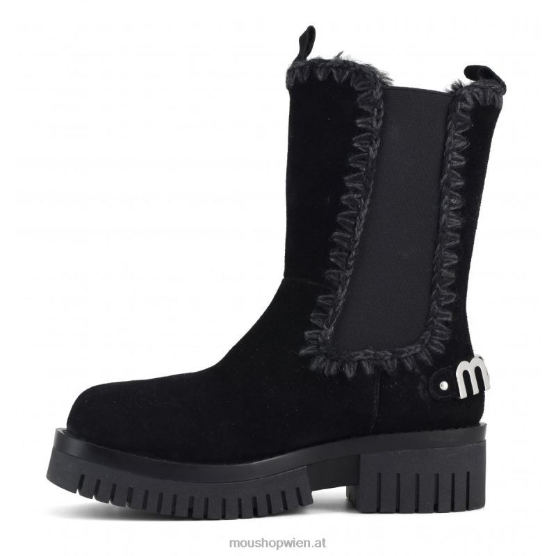 Frauen Eskimo-Kampf groß Mou P660X348 Schwarz