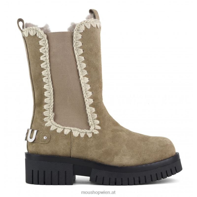 Frauen Eskimo-Kampf groß Mou P660X349 Elefantengrau