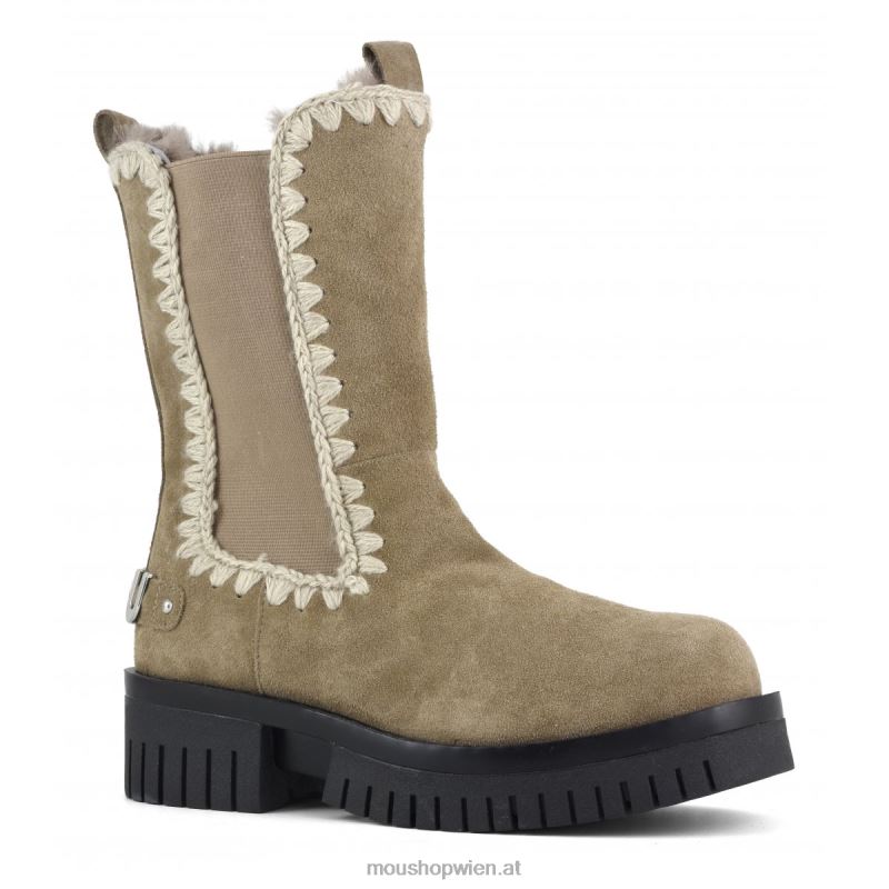 Frauen Eskimo-Kampf groß Mou P660X349 Elefantengrau