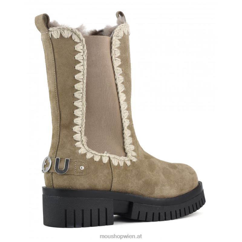 Frauen Eskimo-Kampf groß Mou P660X349 Elefantengrau