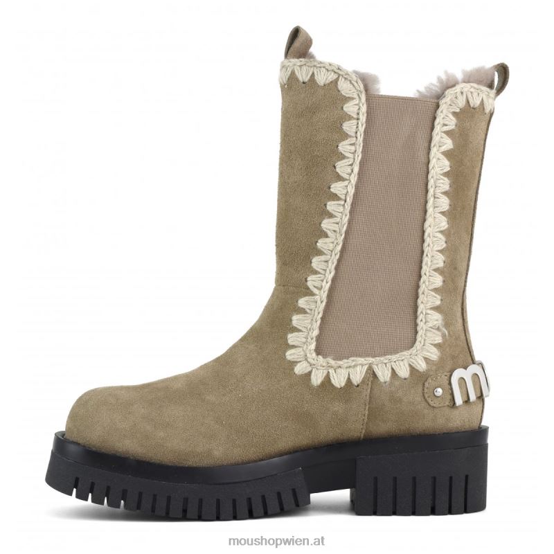 Frauen Eskimo-Kampf groß Mou P660X349 Elefantengrau