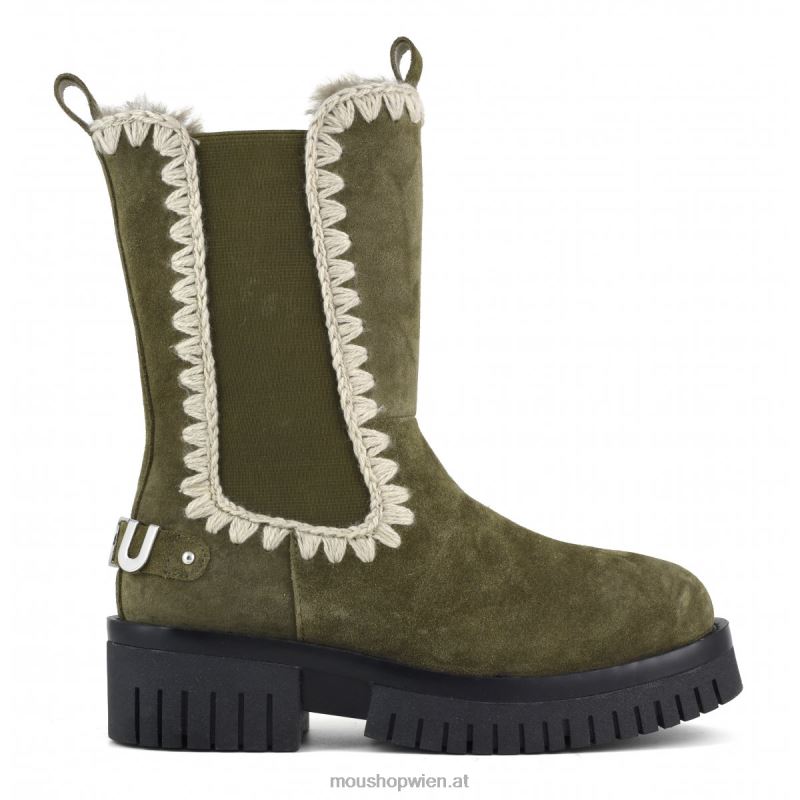 Frauen Eskimo-Kampf groß Mou P660X350 Moos