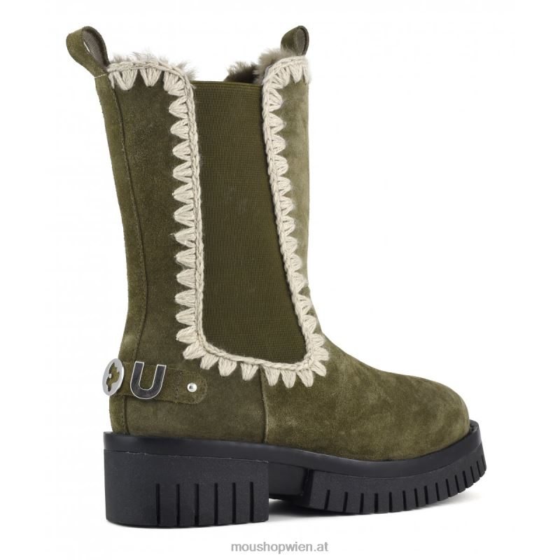 Frauen Eskimo-Kampf groß Mou P660X350 Moos