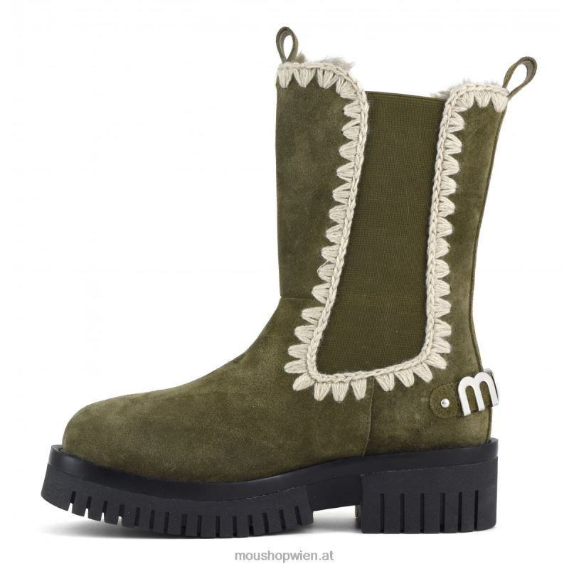 Frauen Eskimo-Kampf groß Mou P660X350 Moos