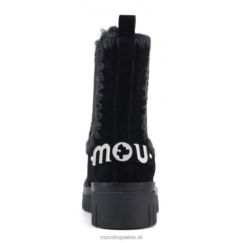 Frauen Eskimo-Kampfshorts Mou P660X345 Schwarz