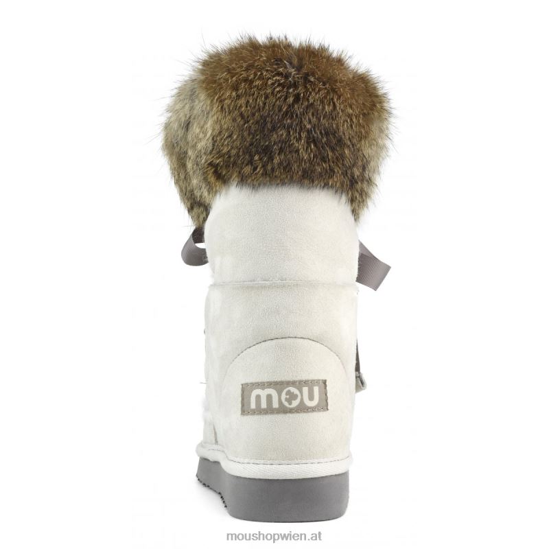 Frauen Eskimo-Spitze und Fell Mou P660X309 Weißbirke