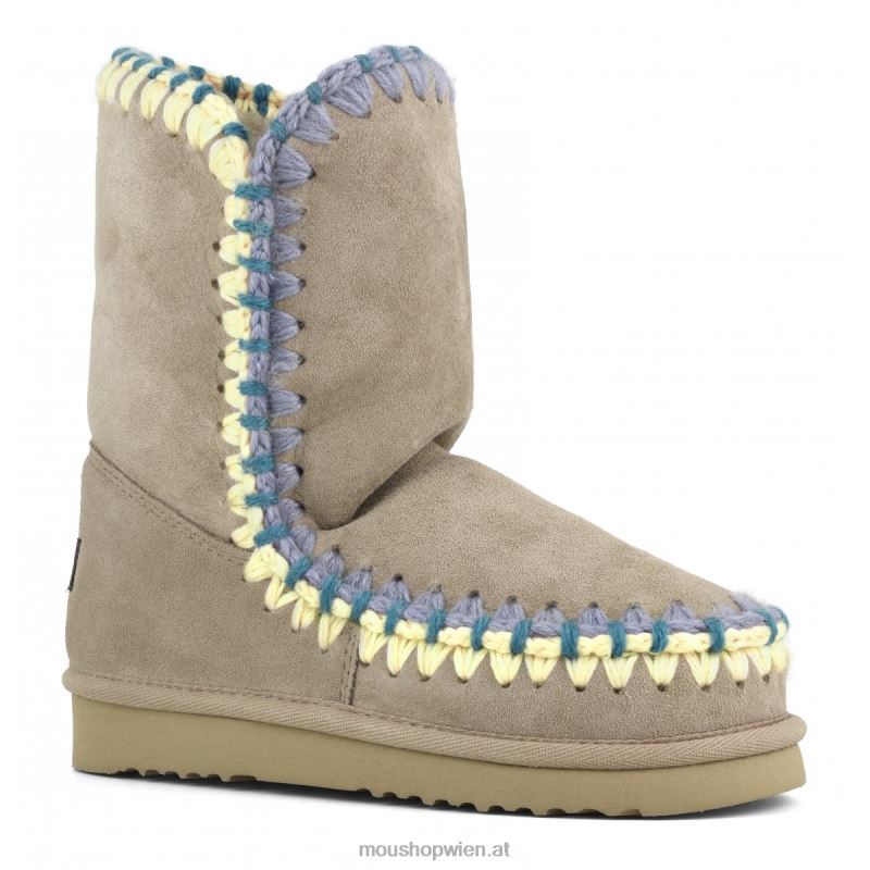 Frauen Eskimo-Überstiche Mou P660X305 Kamel