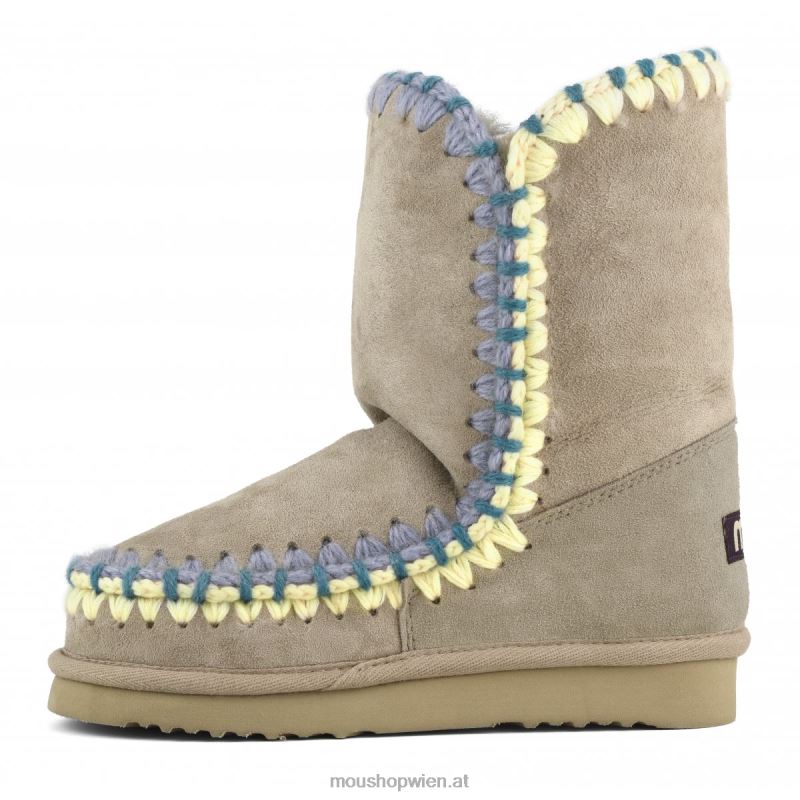 Frauen Eskimo-Überstiche Mou P660X305 Kamel