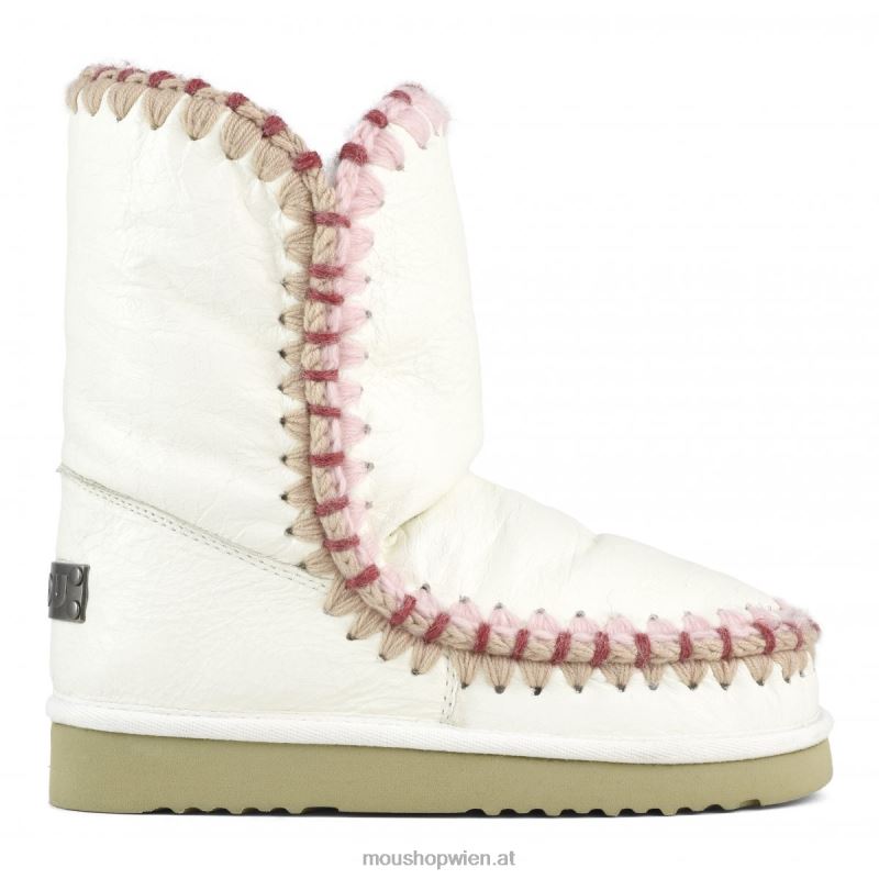 Frauen Eskimo-Überstiche Mou P660X306 Wachsweiß