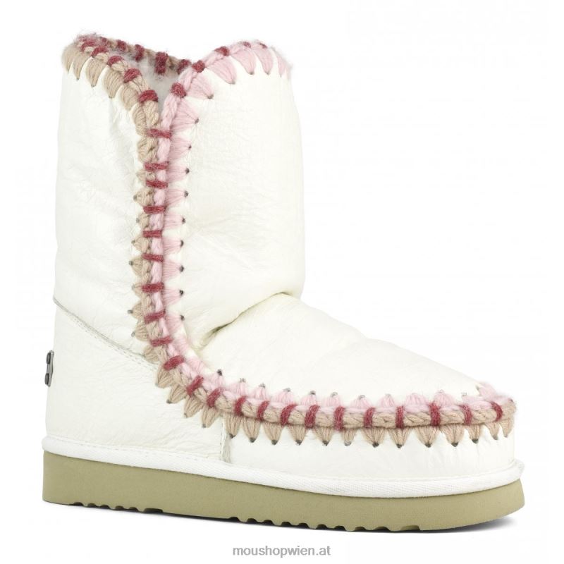 Frauen Eskimo-Überstiche Mou P660X306 Wachsweiß