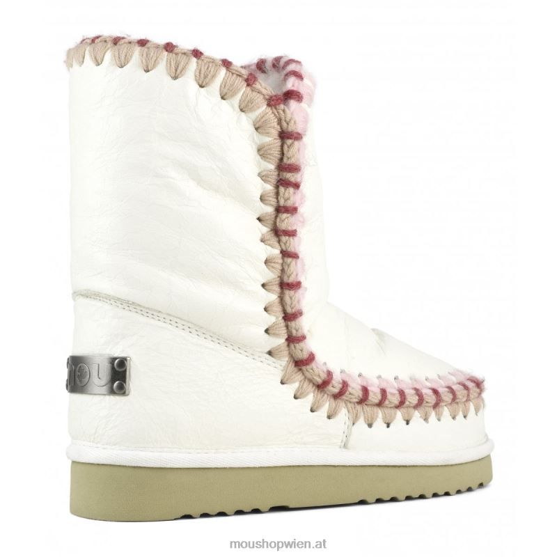 Frauen Eskimo-Überstiche Mou P660X306 Wachsweiß