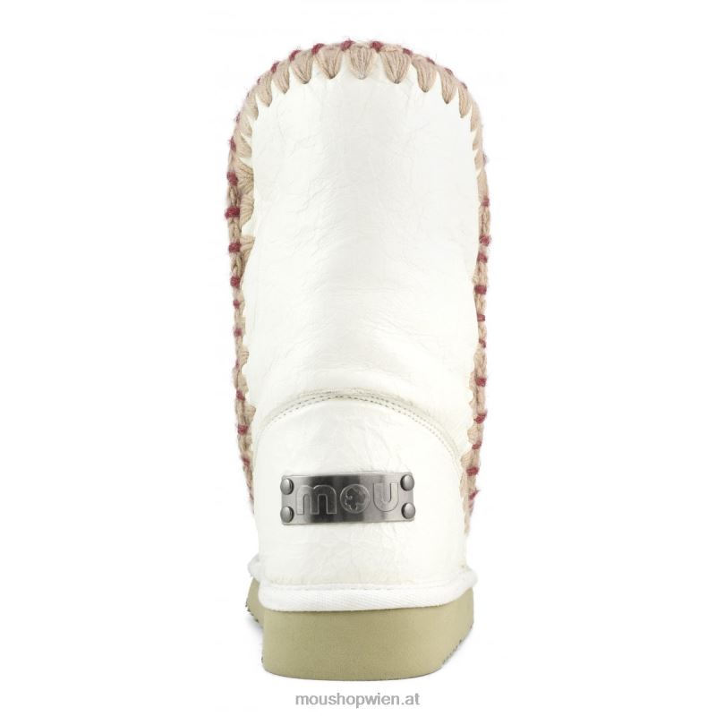 Frauen Eskimo-Überstiche Mou P660X306 Wachsweiß